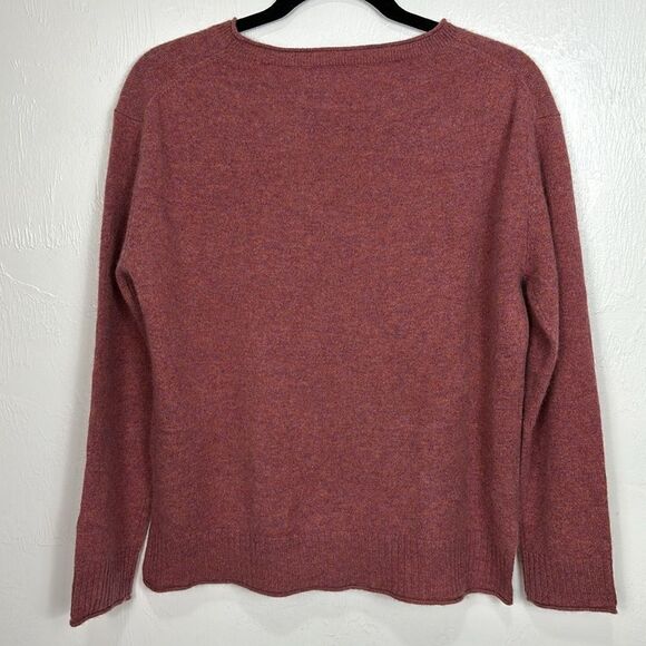 Magaschoni 100% Cashmere Crew Neck Pullover Sweater Size M - Picture 4 of 8